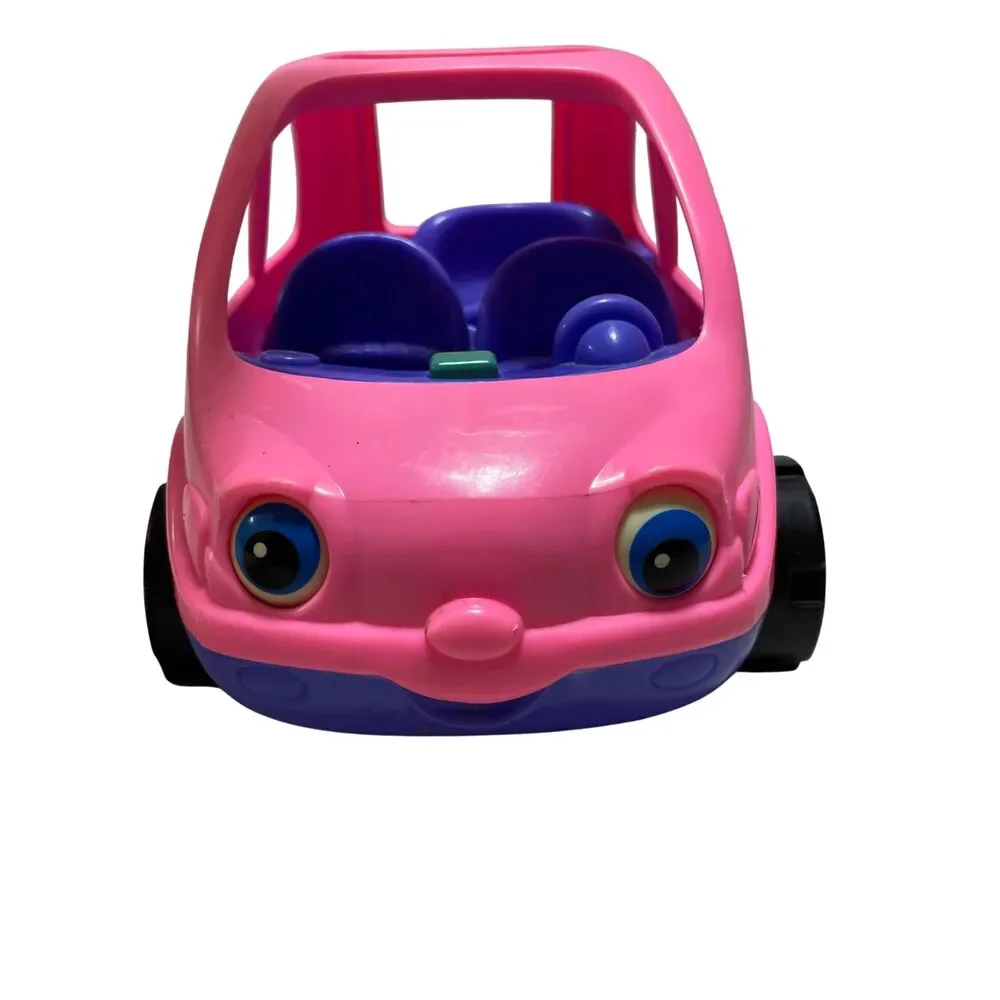 Fisher‎ Price 2002 Working Little People Pink Musical SUV Open & Close